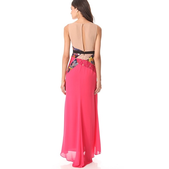 BCBG Lonnie Long Sleeveless Dress - Picture 2 of 8